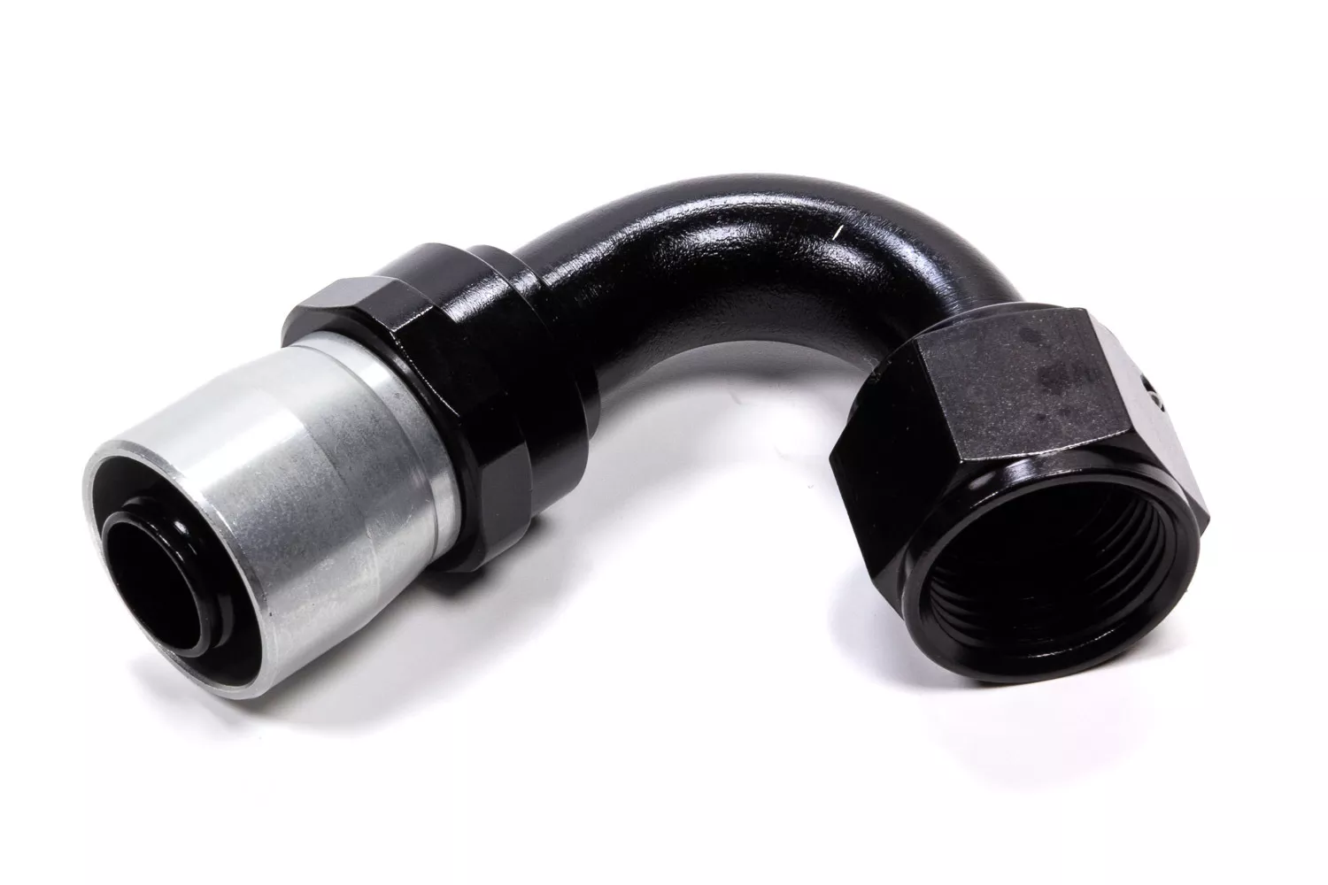 #10 120-DEG Crimp Hose Fitting