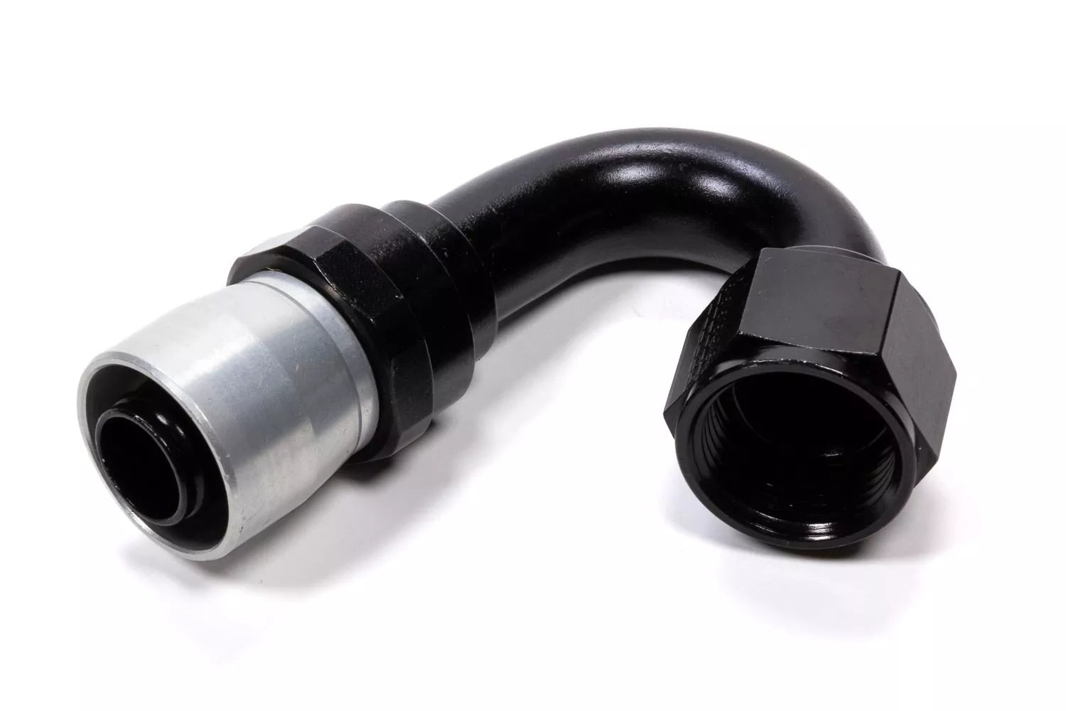 #10 150-DEG Crimp Hose Fitting