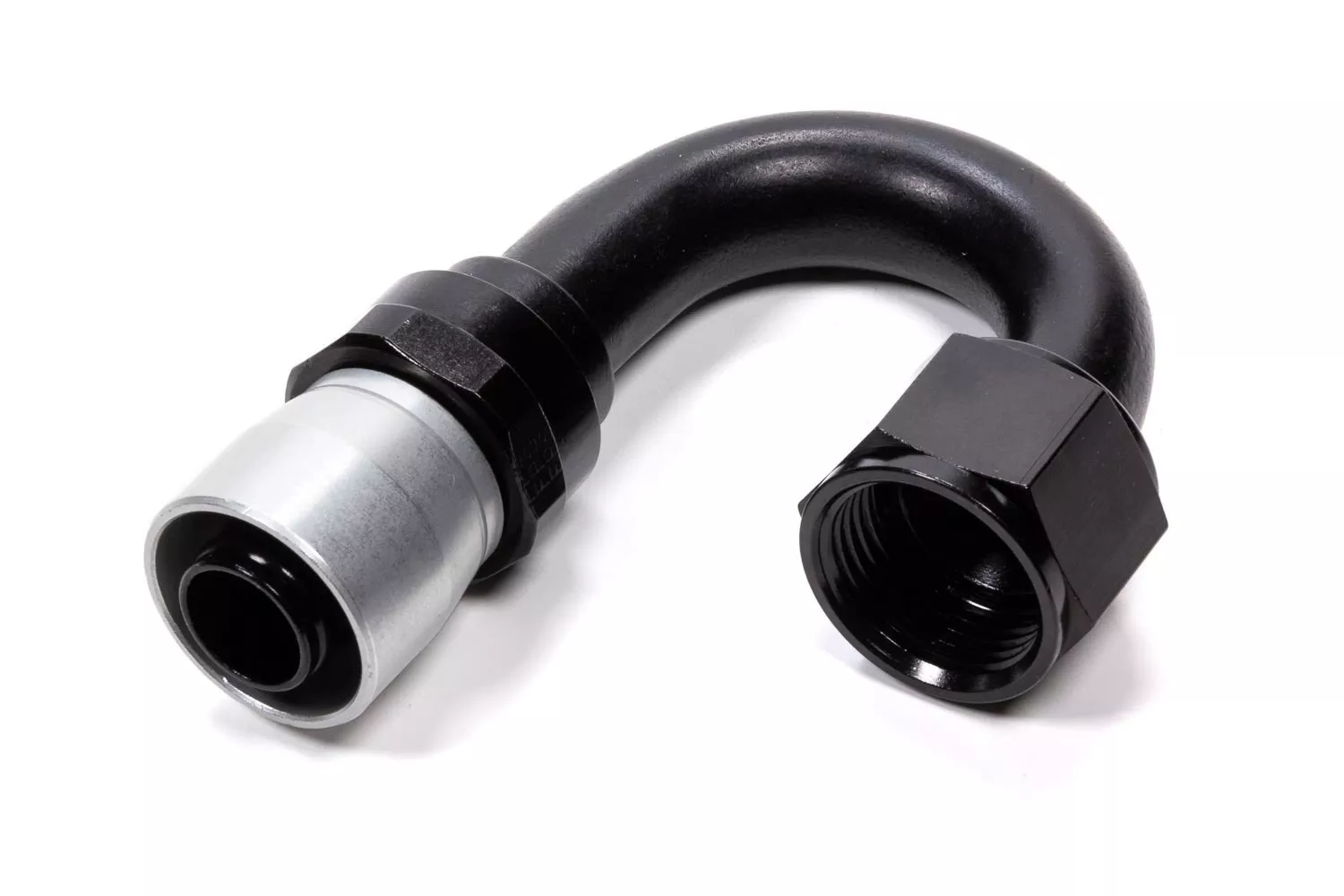 #10 180-DEG Crimp Hose Fitting
