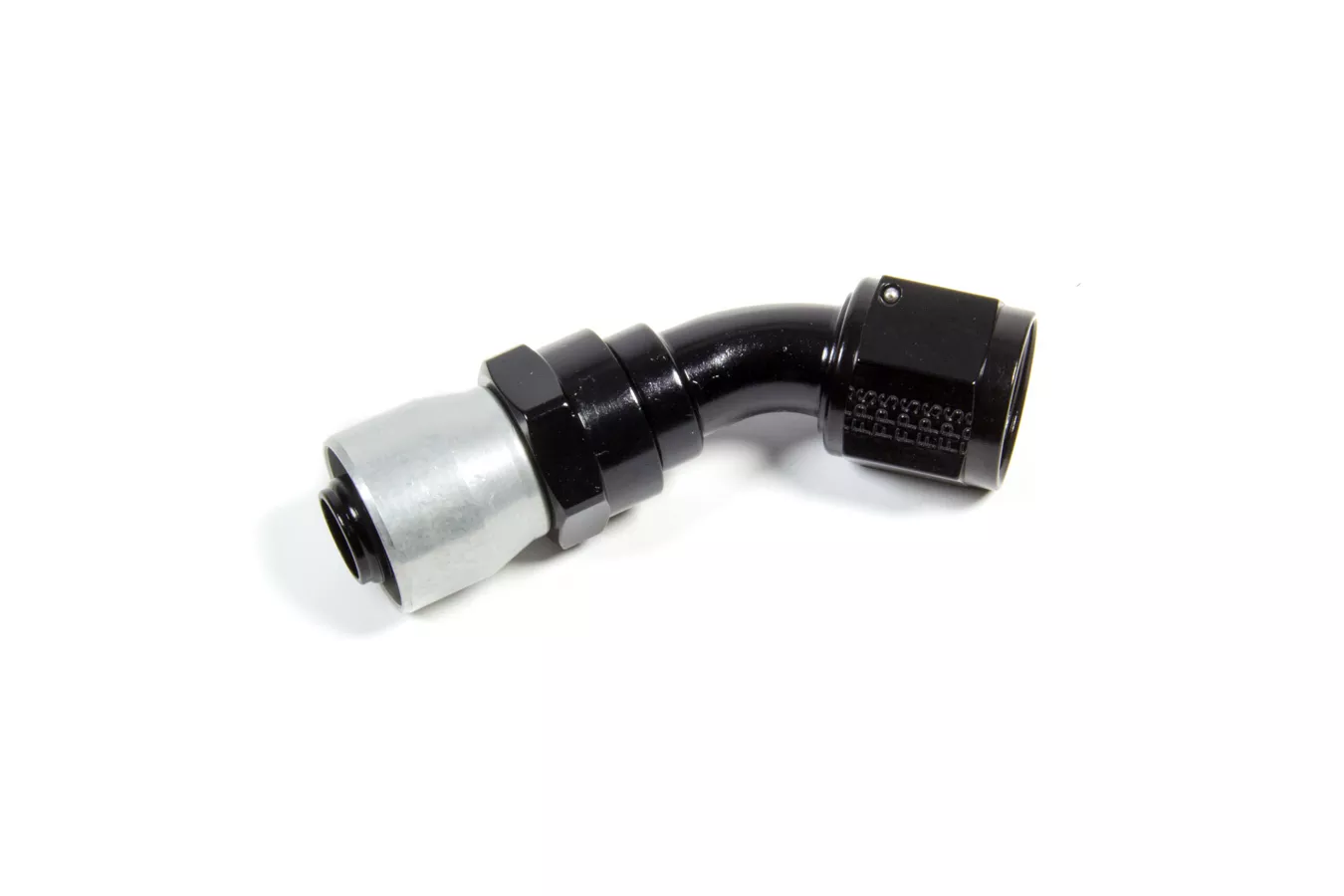 #10 45-DEG Crimp Hose Fitting