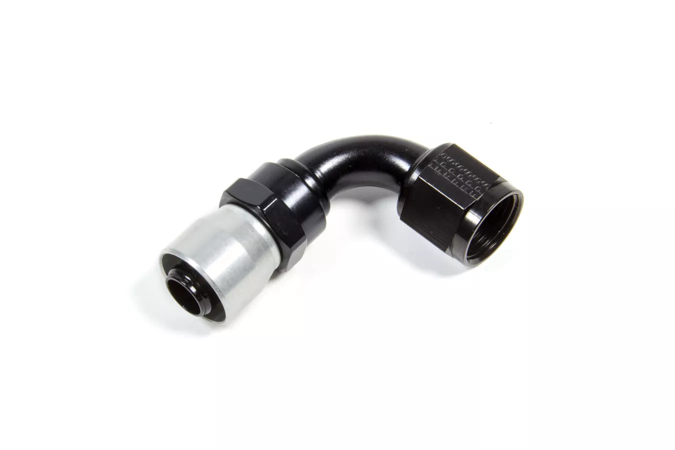 #10 90-DEG Crimp Hose Fitting