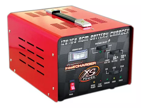 XS Power Batteries 25 Amp Battery Charger 12V/16V